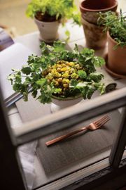 Chickpea Cilantro Salad