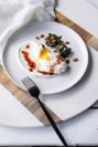 Spicy Poached Eggs with Spinach and Yogurt